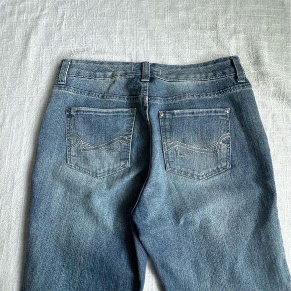 Nine West Vintage Boho Denim Jeans Straight Leg Classic SZ 8 / 29 - Picture 7 of 12